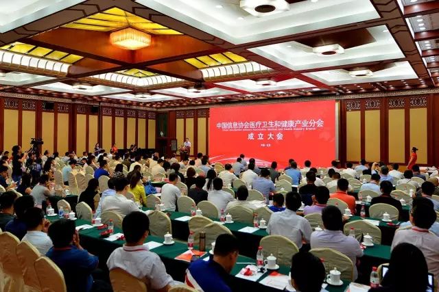  中國信息協會醫療衛生和健康產業分會成立大會在北京召開      