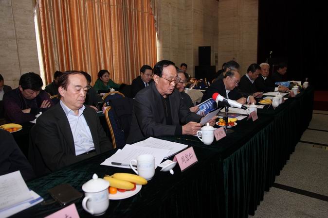 盧時(shí)徹會(huì)長(zhǎng)出席中國(guó)信息界雜志社2014年顧問(wèn)編委新春座談會(huì)      
